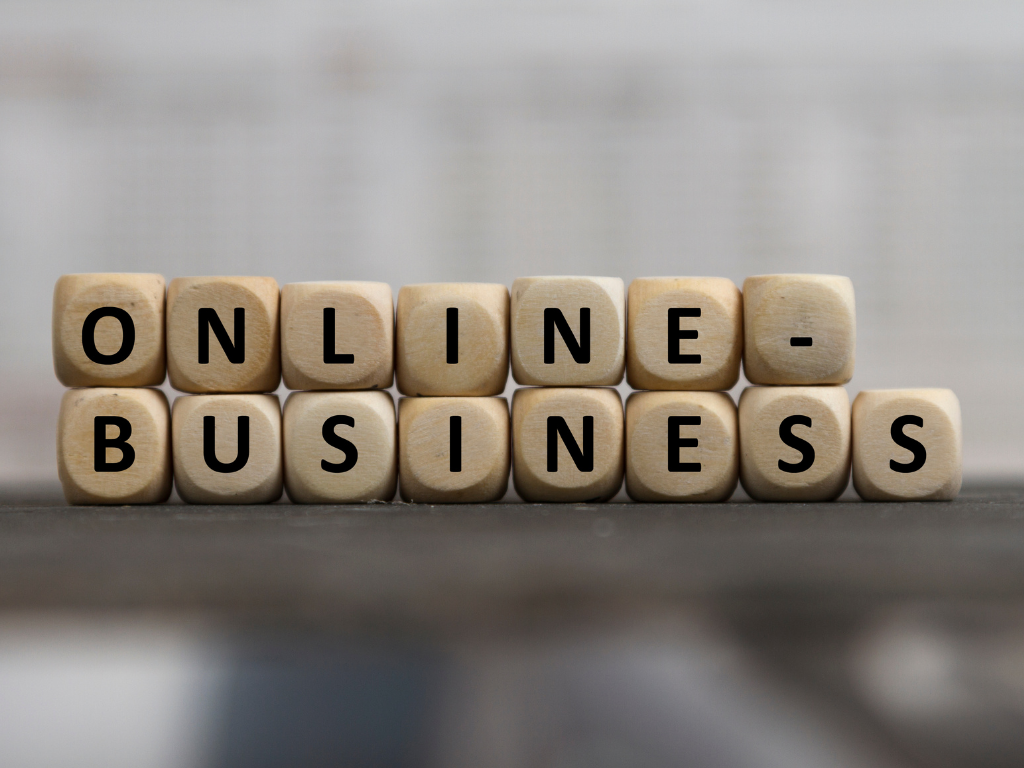 Online business mokap